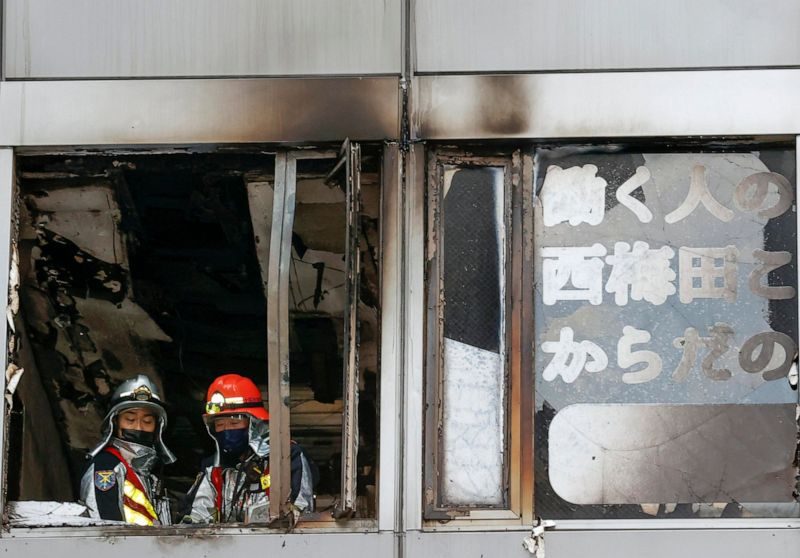 More than 20 dead in a fire in Osaka