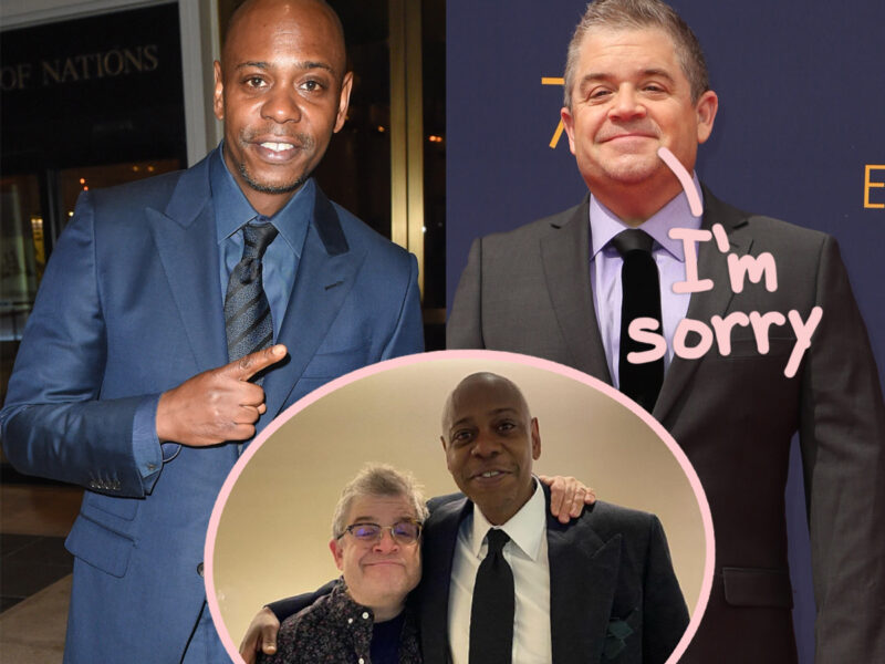 Patton Oswalt Reflects On Posing & Performing With Dave Chappelle After Intense Social Media Backlash