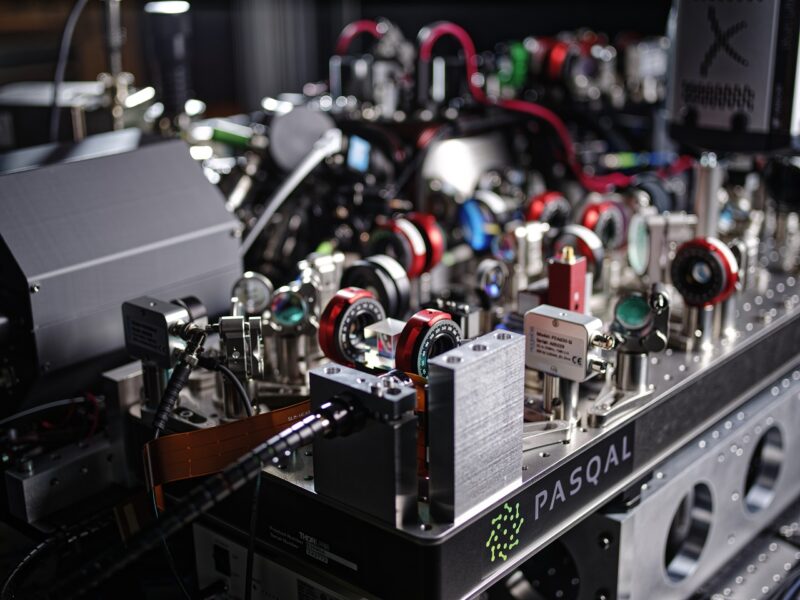 An internal view of a quantum computer