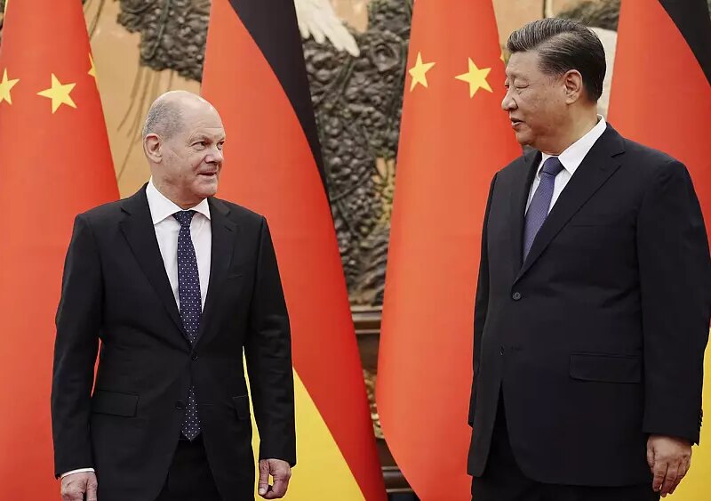 China and Germany should scale up partnership amid 'times of turmoil', Xi tells Scholz