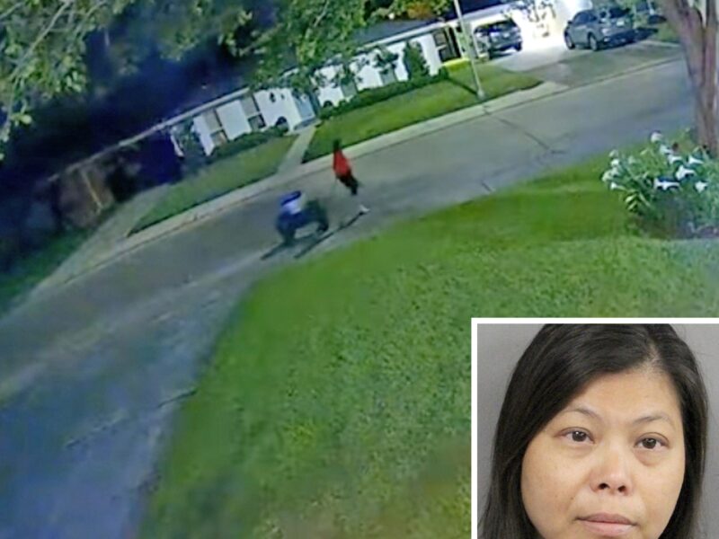 Chilling Video Allegedly Shows Murder Suspect Wheeling Bucket With Dead 6-Year-Old Inside Down The Street