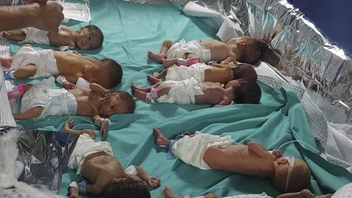 Israel-Hamas war: At least 30 premature babies evacuated from Shifa hospital